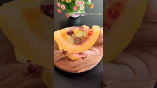 Healthy Muskmelon Fruits Chaat 💯🍇🍈🫒👍| #health #muskmelon #shorts #viral #shortvideo #Healthy #fruits