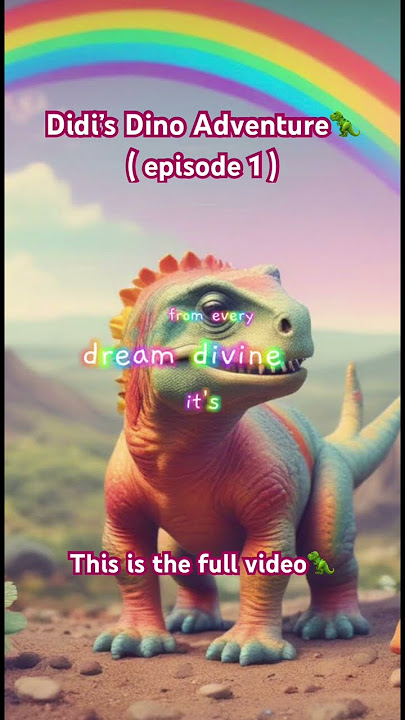 Didi’s Dino Adventure #selfsong #song #pop #music #kidspop #fun #kids #dinosaur #adventure