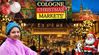 Magical Cologne Christmas markets |Köln |Germany| Christmas |YouTube videos|winter 2023|walking tour