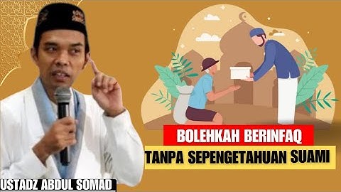 hukum istri bersedekah tanpa izin suami | tanya jawab uas 2022