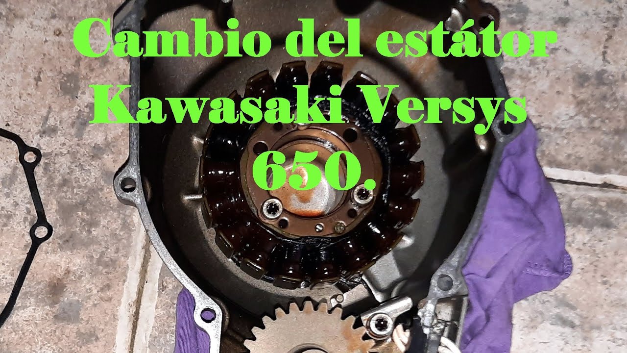Cambio estator Kawasaki Versys 650