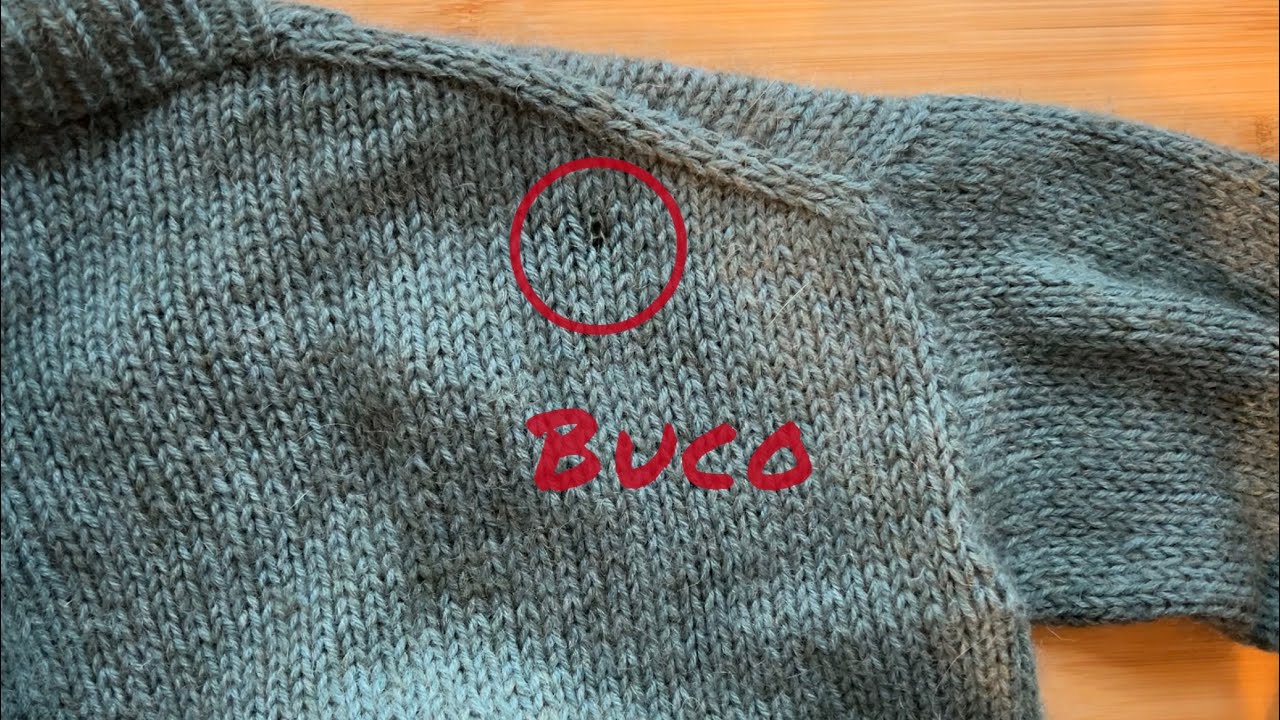 Come riparare un maglione di lana a mano