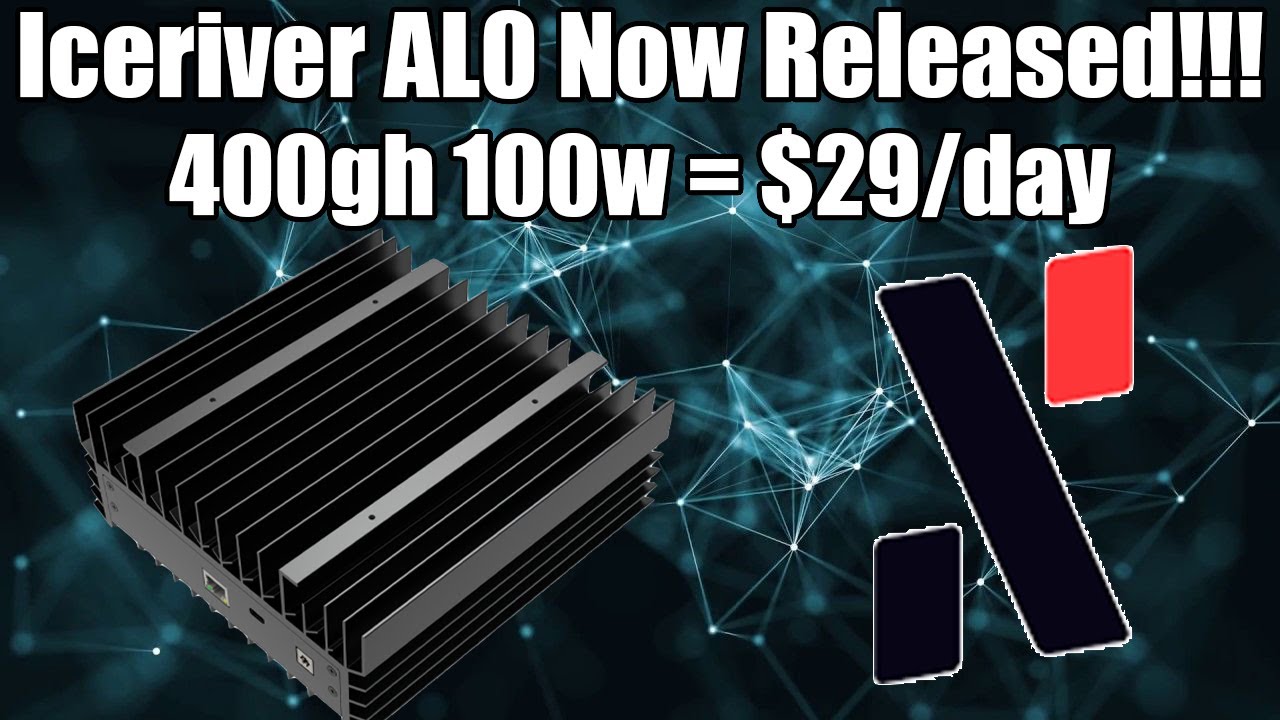Icerivers AL0 Alephium ASIC Is HERE!!! - YouTube