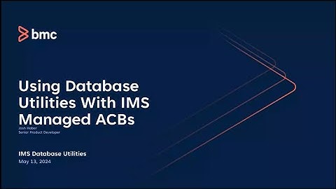 Transition to IMS Managed ACBs with BMC AMI Data by June 2025 (Part 2)