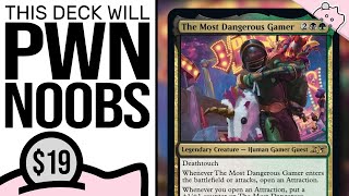 Pwn Noobs  | The Most Dangerous Gamer | $19 Budget Deck Tech | EDH | MTG screenshot 3