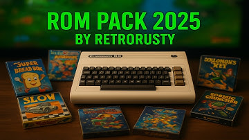 Commodore Vic-20 Rom Pack 2025 (173 Games + Art) - Retrobat