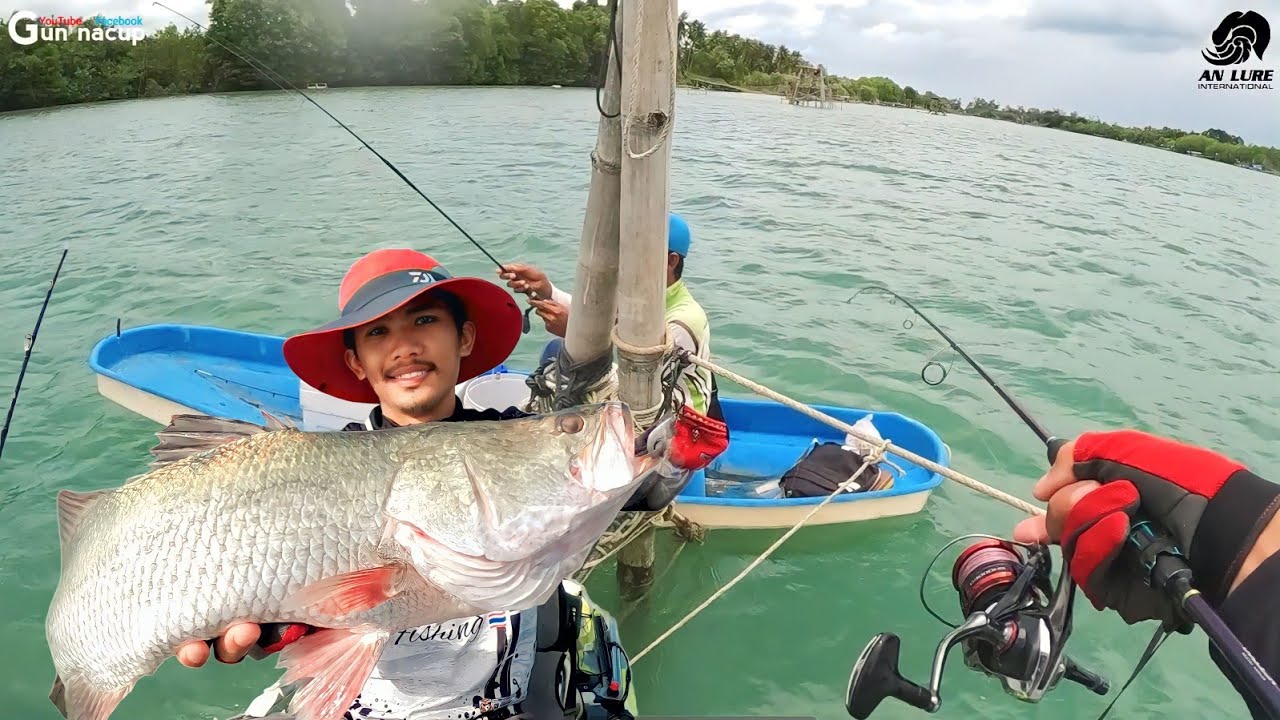 ซื้อกุ้งฝอย 100 บาทตกปลาในคลอง