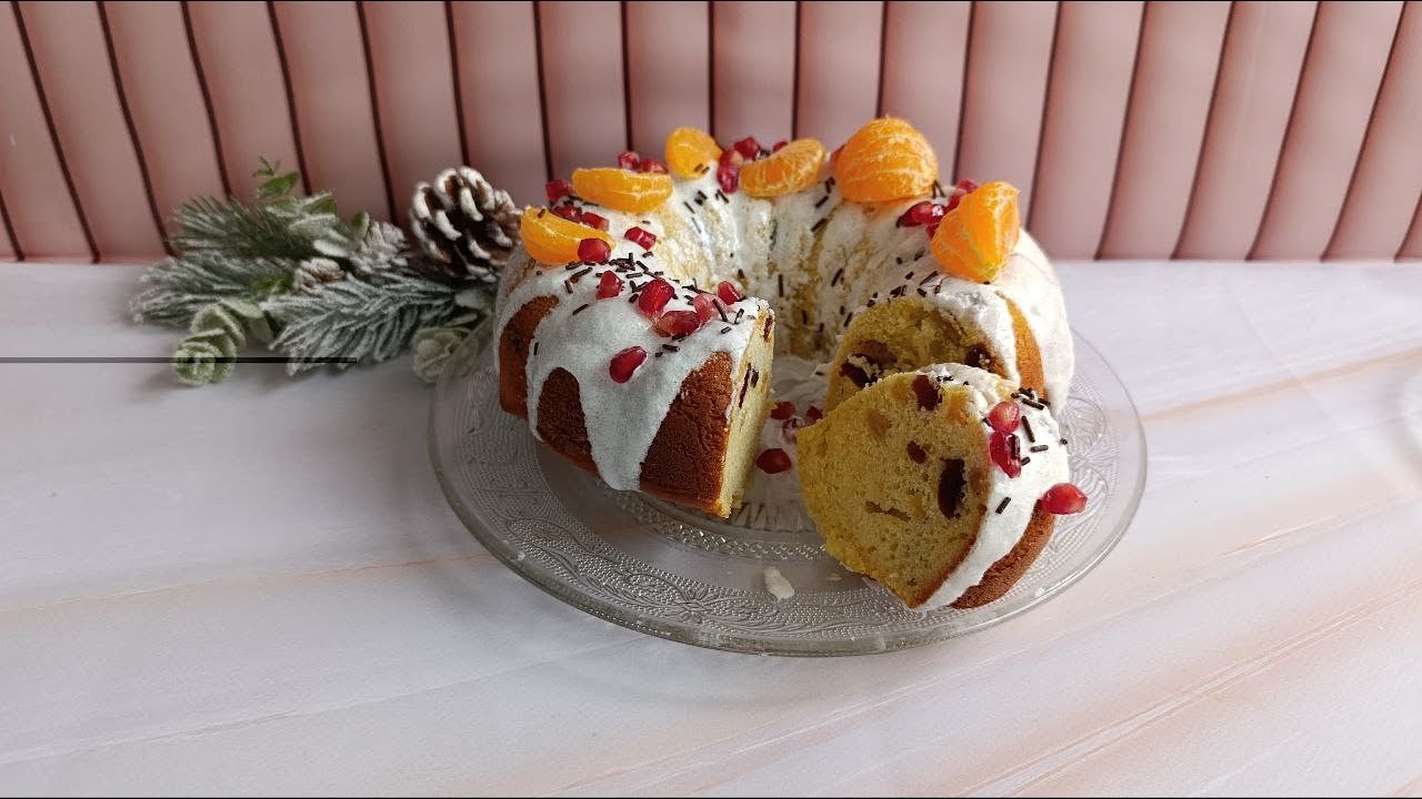 Різдвяний ,святковий кекс -ароматний і ніжний