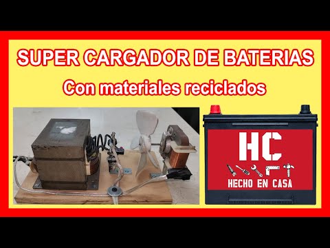 MAKING A HOMEMADE BATTERY CHARGER - How to charge your car battery. Very easy to do!