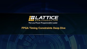 LDC23 - FPGA Timing Constraints Deep Dive