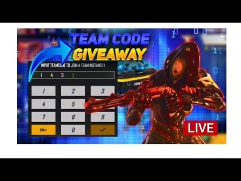 live team code give awayand || advance server ff - YouTube