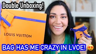 Louis Vuitton Double Unboxing | Handbag & Misc. 🩷 Size Comp, Mod Shots, What it fits, etc.