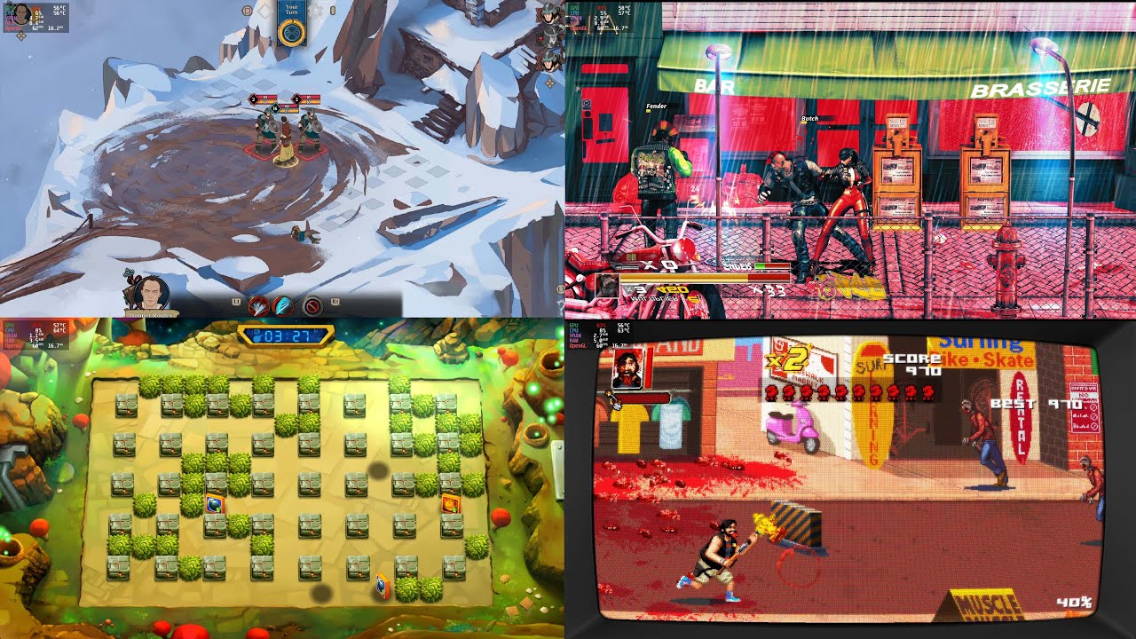 Spine PS4 Emulator Multiple 2D Games Test (Native Linux / Ubuntu