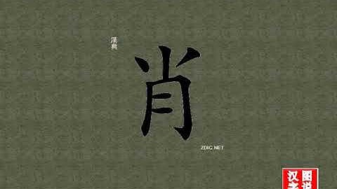 肖 be like：chinese characters，oracle bone scripts 中文字，怎么读、写、拼音，笔顺 甲骨文字源 图片 英法韩日文翻译