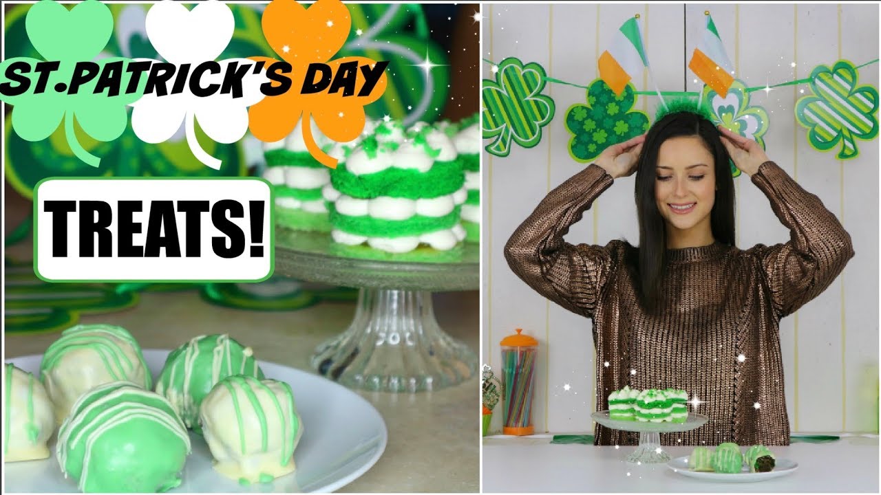 St. Patrick's Day Part Treats | Baking Vlog | Ombre Cake | Easy Recipe