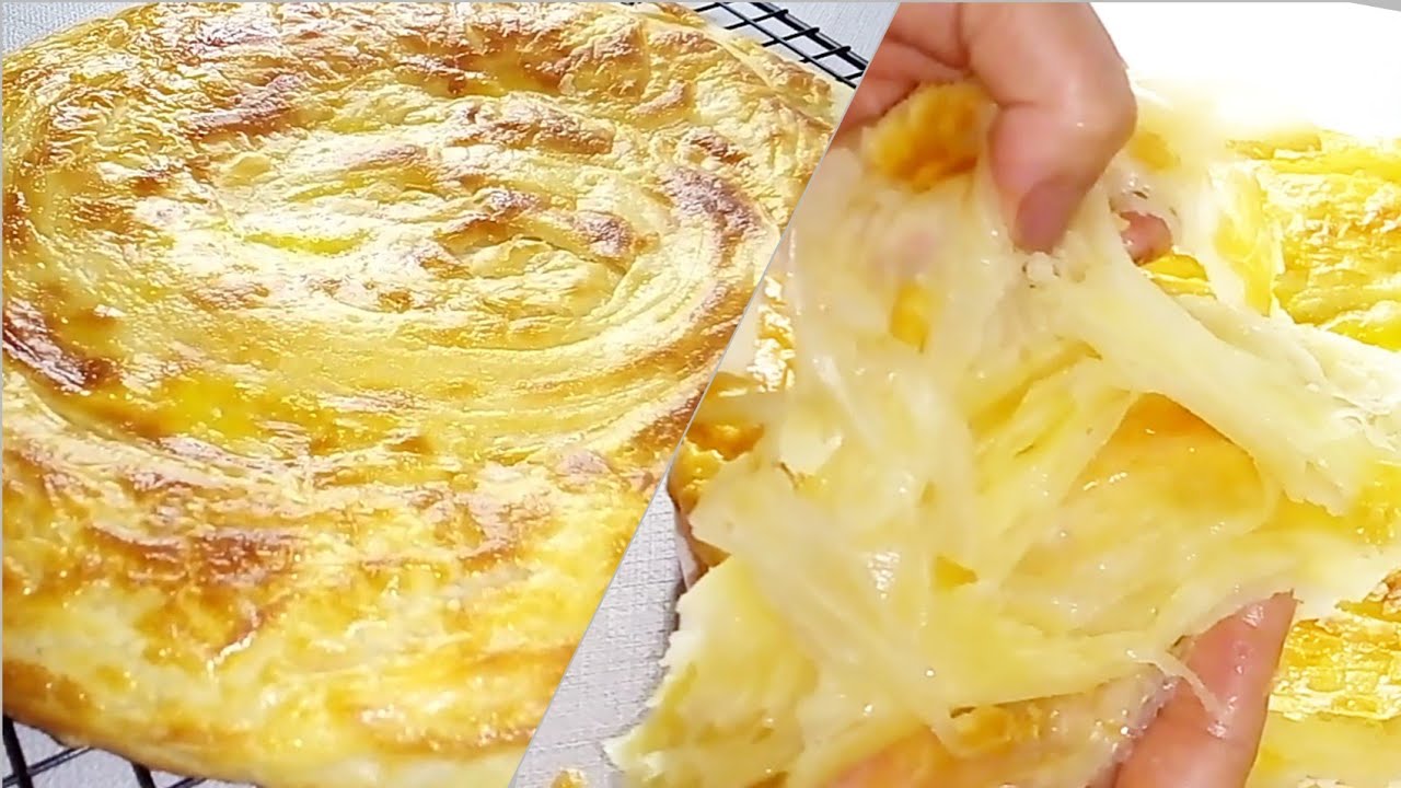 خبز تركي(ملوي تركي) بمكونين فقط🤫مورق ساهل بدون أي تعقيدات👌🏻 والطعم حكااااااااية🤤😋