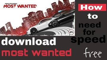 How to download need for speed most wanted free in android device
