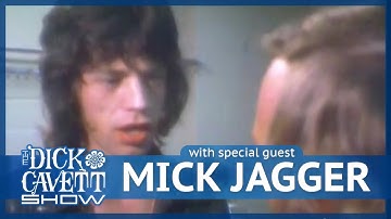 Exclusive Madison Square Garden Backstage Interview With Mick Jagger! | The Dick Cavett Show