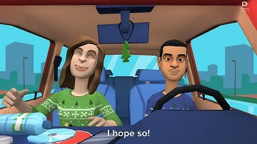 My Plotagon Movie Car Driving Scene #plotagon #christinedewi #plotagonstory