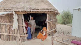 Village of Pakistani Hindus and their village