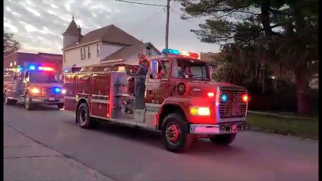 Postville Fire Department 125th Anniversary Parade of Lights YouTube