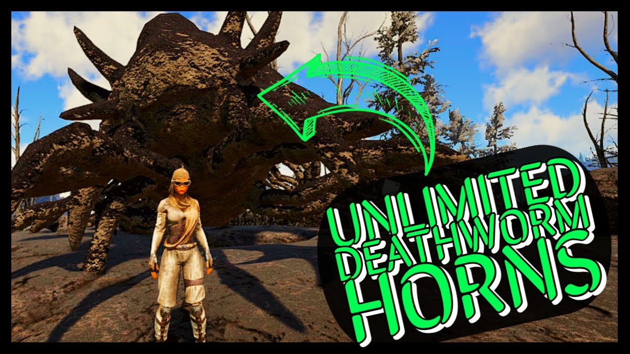 UNLIMITED DEATH WORM HORN FJORDUR Location! YouTube