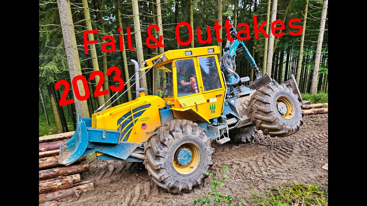 🌲*FAIL & OUTTAKES* BEST OF 2023 • by Forestmachine Impressions • Drones • Cameras • Machines🌲