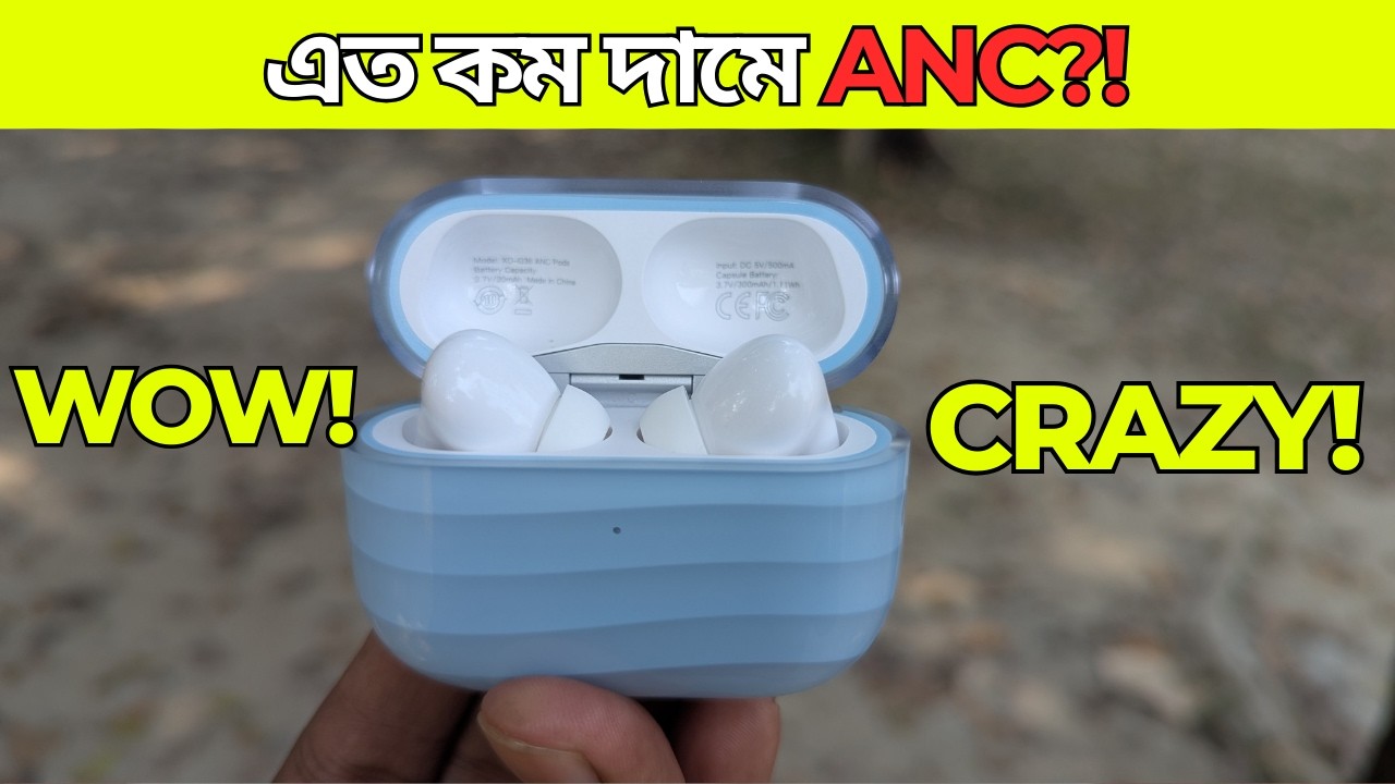 Best Cheap ANC Earbuds?এই দামে ANC? - Xo-G38 Anc Pods Unboxing & Sound Test
