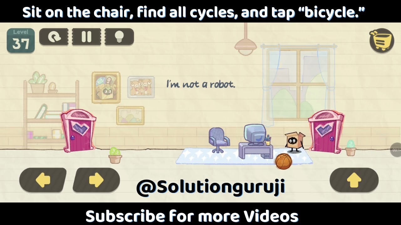 mindgames37ページ Brainy Boxy Level 37 Solution and Hints | SolutionGuruji - YouTube
