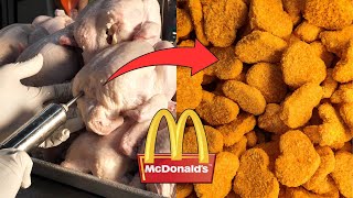 How McDonalds Chicken Nuggets are Made🔥