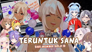 Ucapan Untuk Sana Dari Member Hololive ID || Tsukumo Sana is ETERNAL