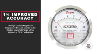 High Accuracy Magnehelic® Low Differential Pressure Gage