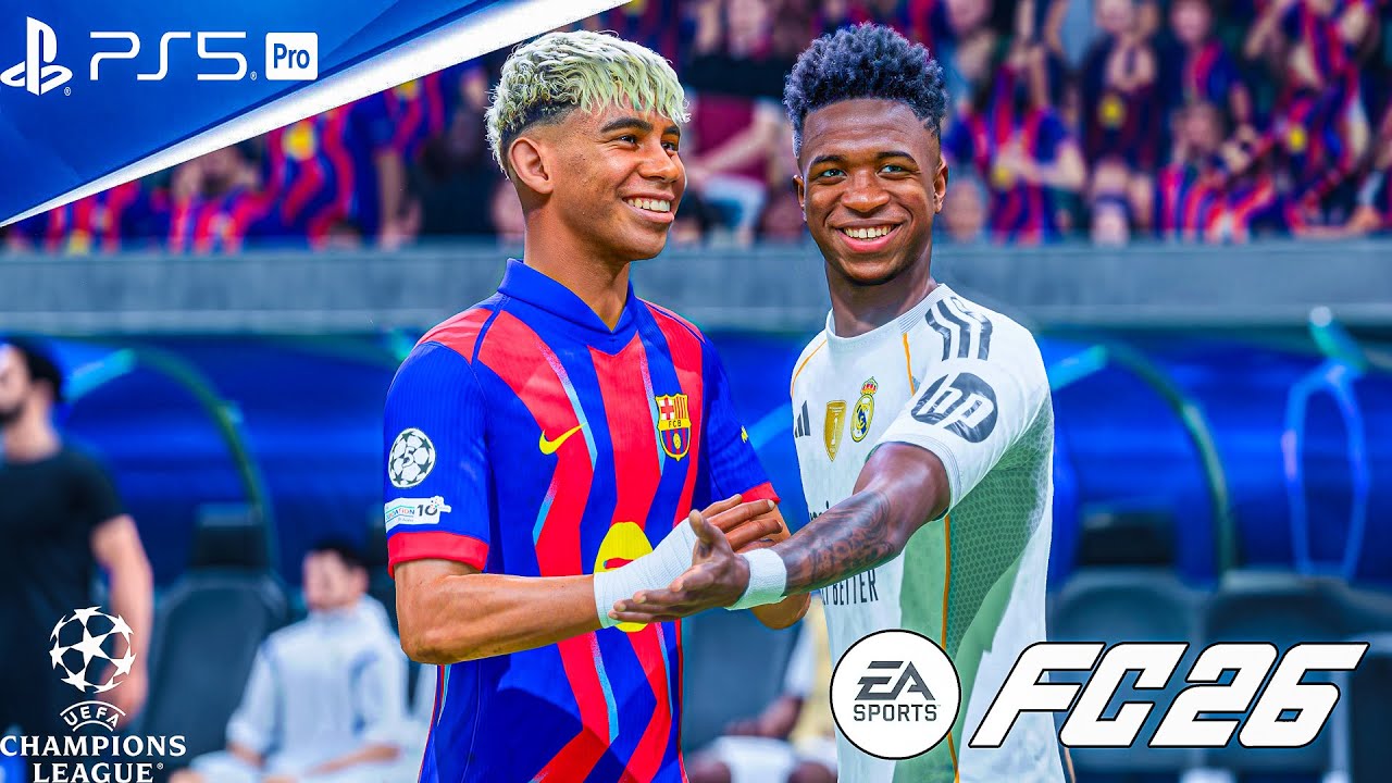 FC 26 - Barcelona Vs Real Madrid - UEFA Champions League 25/26 FINAL- El clasico - PC™[4K60]