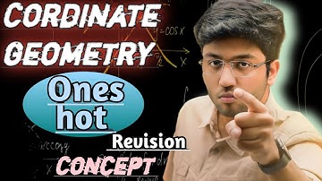 Cordinate geometry class 10 maths by Shobhit nirwan sir oneshot revision with concept Board