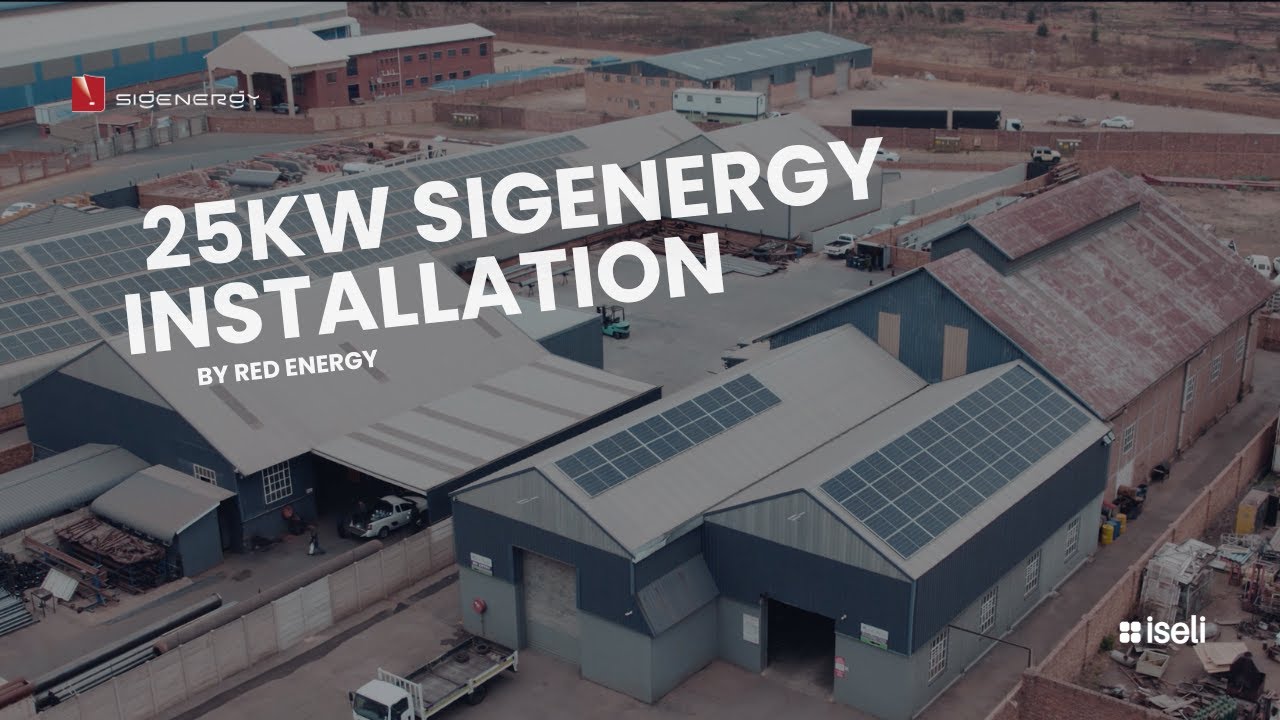 SIGENSTOR INSTALLATION AT MORIAH METALS | RED ENERGY