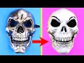 Repainting a Jack Skeleton mask