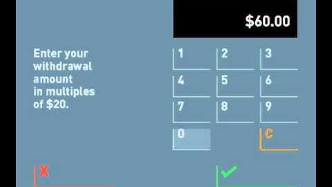 Experience Design: ATM UI