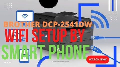 Brother dcp-l2541dw wifi direct setup 2022 | Brother Dcp-2541dw wifi setup on you android 2022