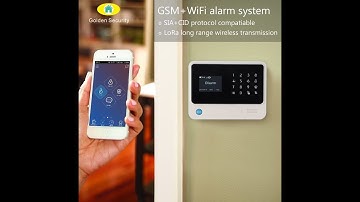 GSM 3G WIFI GPRS SMS Home Security Alarm System GS-G90B PLUS