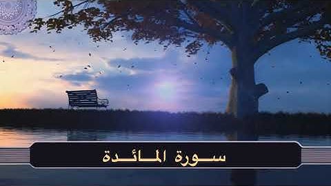 تلاوة عطرة لسورة المائدة كاملة رمضان ١٤٤٦هـ- الشيخ مشعل المطر