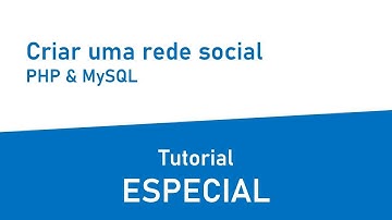 Tutorial criar uma rede social com PHP e MySql #ESPECIAL# - Versão mobile