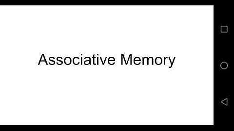 Associative Memory and Introduction to Virtual Memory