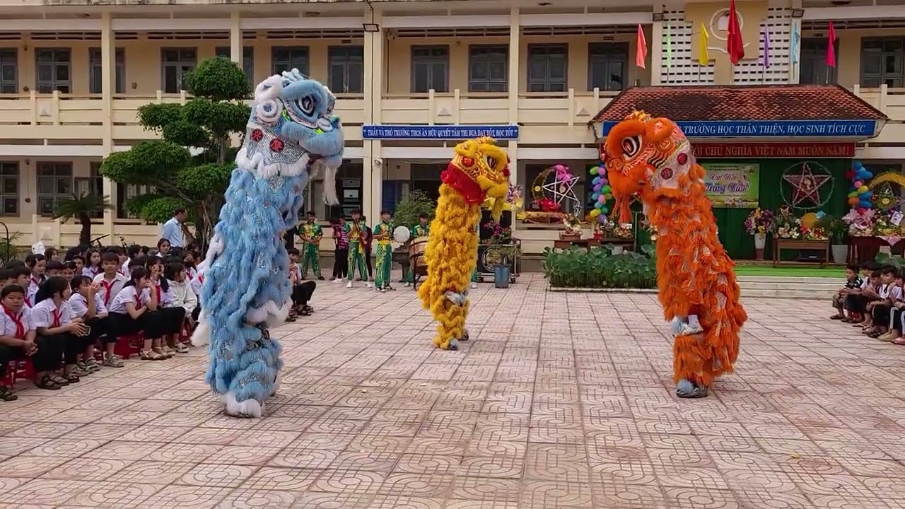 Múa lân 2025 Thcs Ân Hữu