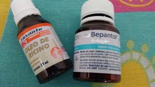 Ã“LEO DE RÃCINO E BEPANTOL DUPLA PERFEITA NO COMBATE A QUEDA DO CABELO I POR PATY CONSTANCIO