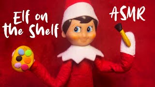 ASMR Elf on the Shelf Does Your Makeup (Stop Motion)