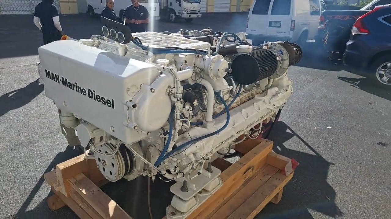 man d2842 le 404 Marine Diesel Engine