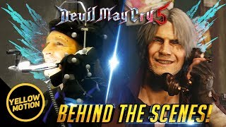 Celebrity DEVIL MAY CRY 5 | Reuben Langdon Dante Mocap Comparison - Live Action Performance Behind the Scenes Profile