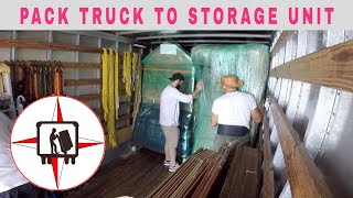 LOADING & PACKING A TRUCK FOR MOVING TO A FORT LAUDERDALE STORAGE UNIT by help2move 278 views 2 years ago 2 minutes, 9 seconds