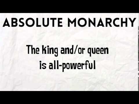 What is a Monarchy?