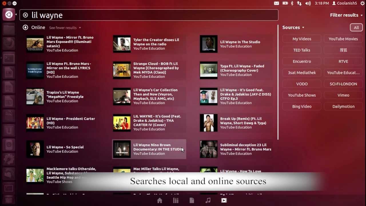 video youtube ubuntu 12.04